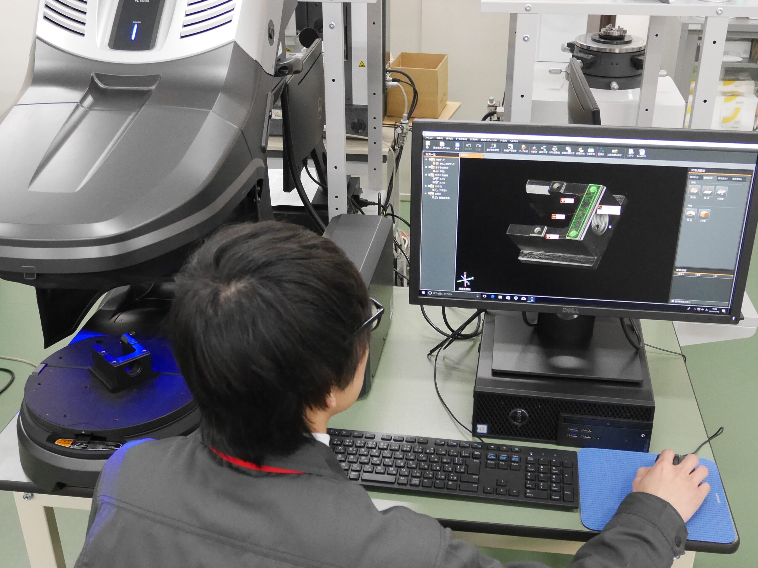 3Dスキャナ型三次元測定機
