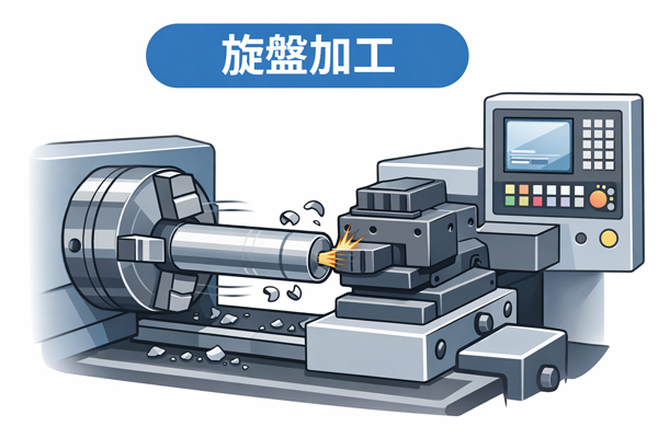 旋盤加工