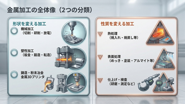 金属加工の全体像