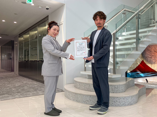 健康経営優良法人2026（中小規模法人部門）認定証授与